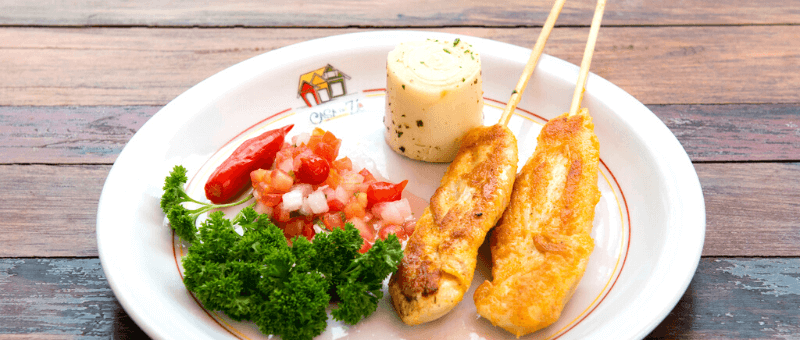 rodízio de espetinhos na casa do zé